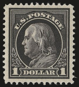 Sale Number 946, Lot Number 1030, 1912-14 Washington-Franklin Issue (Scott 405-423)