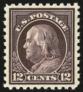 Sale 946, Lot 1042, 1913-15 Washington-Franklin Issues (Scott 424-461)