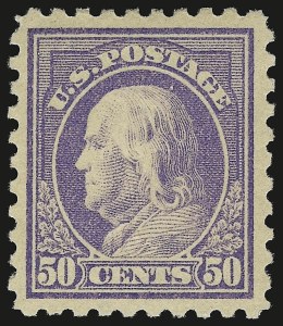 Sale 946, Lot 1047, 1913-15 Washington-Franklin Issues (Scott 424-461)