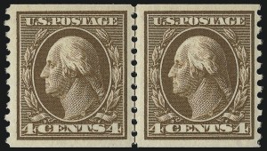 Sale 946, Lot 1055, 1913-15 Washington-Franklin Issues (Scott 424-461)