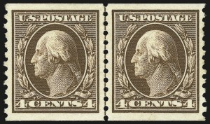 Sale 946, Lot 1056, 1913-15 Washington-Franklin Issues (Scott 424-461)