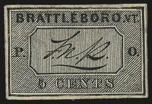 Sale 946, Lot 116, Postmasters` Provisionals