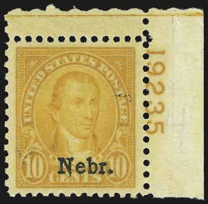 Sale 946, Lot 1285, 1925 and Later Issues (Scott 622-later)