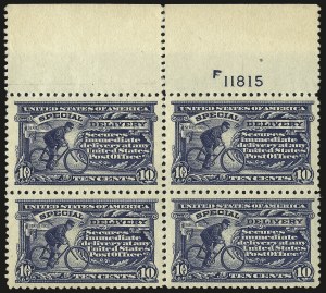 Sale 946, Lot 1372, Special Delivery, Registration