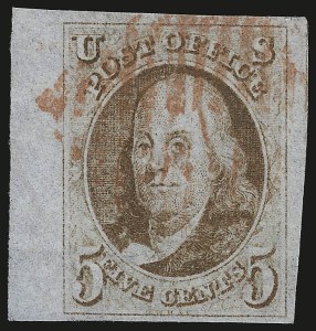 Sale 946, Lot 146, 1847 Issue (Scott 1-2)