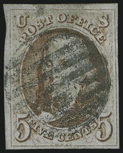 Sale 946, Lot 147, 1847 Issue (Scott 1-2)