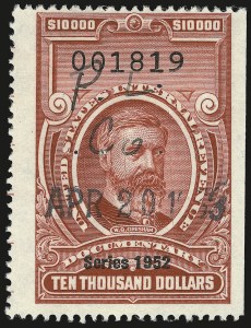 Sale 946, Lot 1551, Revenues