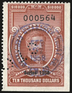 Sale 946, Lot 1558, Revenues