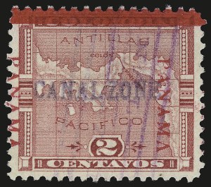 Sale 946, Lot 1671, Canal Zone