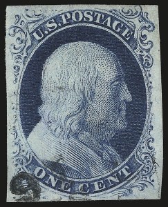 Sale 946, Lot 189, 1851-56 Issue (Scott 5-17)