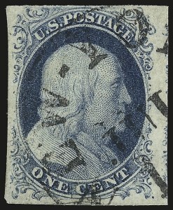 Sale 946, Lot 197, 1851-56 Issue (Scott 5-17)