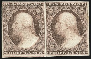 Sale 946, Lot 206, 1851-56 Issue (Scott 5-17)