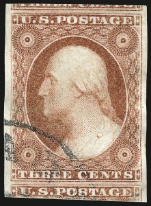 Sale 946, Lot 208, 1851-56 Issue (Scott 5-17)