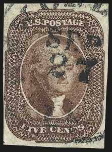 Sale 946, Lot 216, 1851-56 Issue (Scott 5-17)