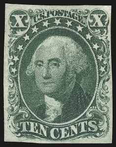 Sale 946, Lot 219, 1851-56 Issue (Scott 5-17)