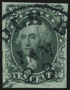 Sale Number 946, Lot Number 226, 1851-56 Issue (Scott 5-17)