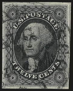 Sale Number 946, Lot Number 231, 1851-56 Issue (Scott 5-17)