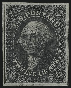 Sale 946, Lot 232, 1851-56 Issue (Scott 5-17)