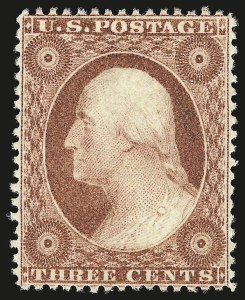 Sale 946, Lot 255, 1857-60 Issue (Scott 18-39)
