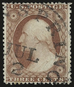 Sale 946, Lot 258, 1857-60 Issue (Scott 18-39)