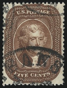 Sale 946, Lot 262, 1857-60 Issue (Scott 18-39)