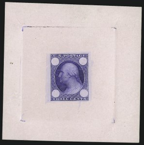 Sale 946, Lot 27, Essays, Proofs and Specimens