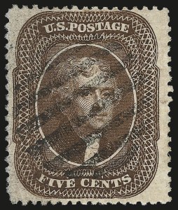 Sale 946, Lot 280, 1857-60 Issue (Scott 18-39)