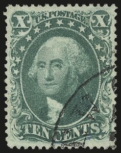 Sale Number 946, Lot Number 283, 1857-60 Issue (Scott 18-39) Sale Number 946, Lot Number 283, 1857-60 Issue (Scott 18-39)