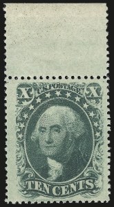 Sale 946, Lot 289, 1857-60 Issue (Scott 18-39)