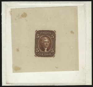 Sale 946, Lot 30, Essays, Proofs and Specimens