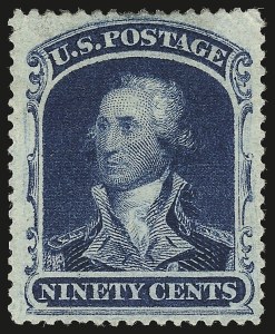 Sale 946, Lot 307, 1857-60 Issue (Scott 18-39)