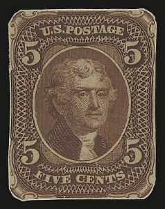 Sale 946, Lot 31, Essays, Proofs and Specimens