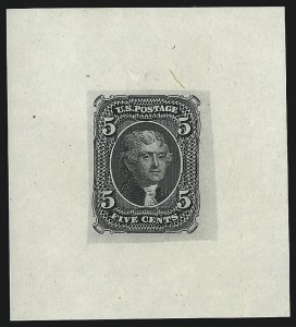 Sale 946, Lot 32, Essays, Proofs and Specimens