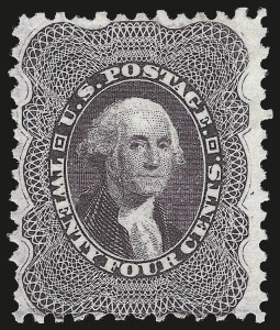 Sale 946, Lot 322, 1875 Reprint of 1857-60 Issue (Scott 40-47)