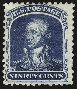 Sale 946, Lot 326, 1875 Reprint of 1857-60 Issue (Scott 40-47)