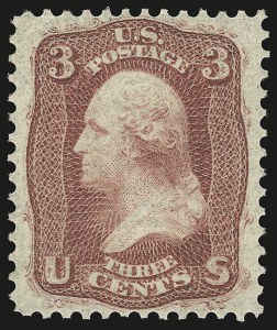 Sale 946, Lot 328, 1861-66 Issue (Scott 56-78)