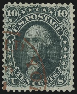 Sale 946, Lot 331, 1861-66 Issue (Scott 56-78)