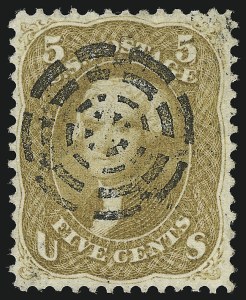 Sale 946, Lot 341, 1861-66 Issue (Scott 56-78)