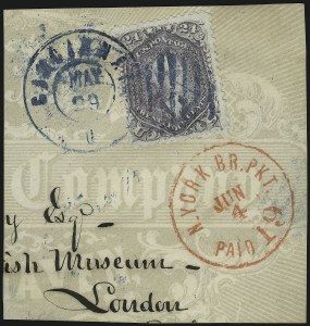 Sale 946, Lot 361, 1861-66 Issue (Scott 56-78)