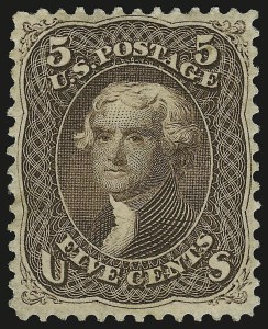Sale 946, Lot 376, 1861-66 Issue (Scott 56-78)