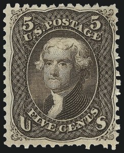 Sale 946, Lot 377, 1861-66 Issue (Scott 56-78)