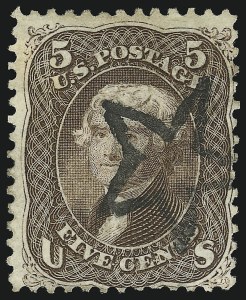 Sale 946, Lot 378, 1861-66 Issue (Scott 56-78)