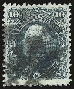 Sale 946, Lot 394, 1867-68 Grilled Issue (Scott 79-101)