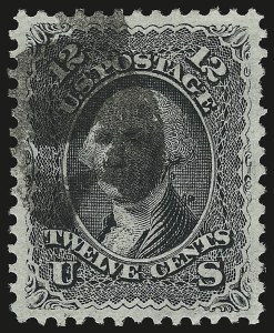 Sale 946, Lot 398, 1867-68 Grilled Issue (Scott 79-101)