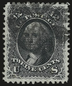 Sale 946, Lot 399, 1867-68 Grilled Issue (Scott 79-101)