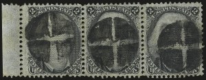 Sale 946, Lot 403, 1867-68 Grilled Issue (Scott 79-101)
