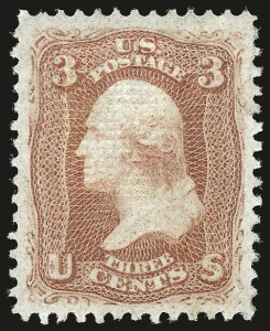 Sale 946, Lot 404, 1867-68 Grilled Issue (Scott 79-101)