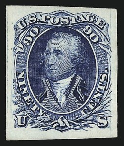 Sale 946, Lot 41, Essays, Proofs and Specimens