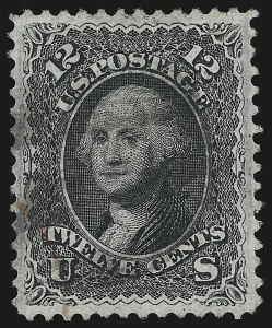 Sale 946, Lot 413, 1867-68 Grilled Issue (Scott 79-101)