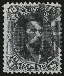 Sale 946, Lot 418, 1867-68 Grilled Issue (Scott 79-101)